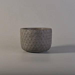 Wholesale cement candle vessels for candle making