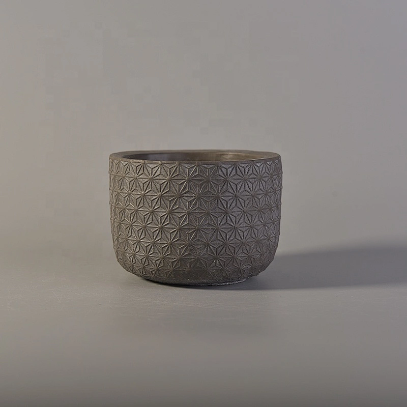 Wholesale cement candle vessels for candle making