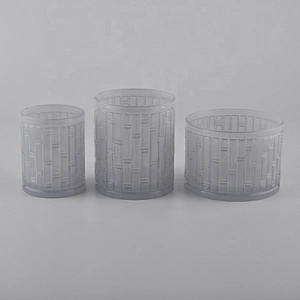 Sunny custom antique frosted glass candles containers 9oz 12oz 16oz