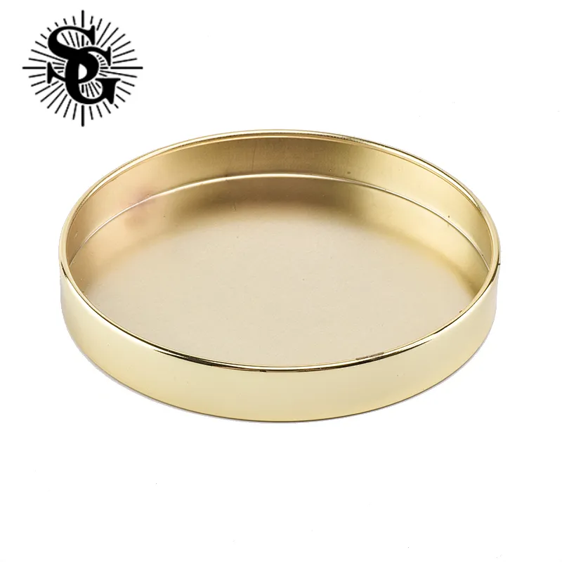 Sunny Glass gold candle tin lid with great selling and nice price