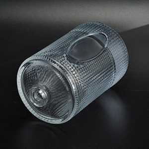 Crystal fragrance round perfume oil glass bottle