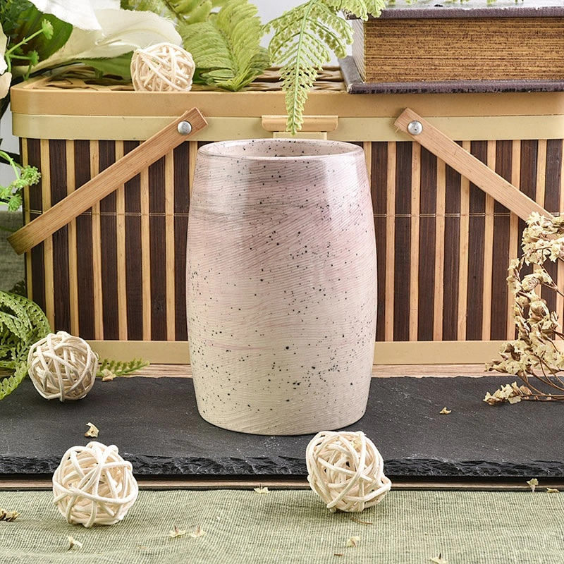 Luxury Ceramic Candle Vessels For Home Decoration