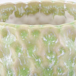750ml iridescent ceramic candle holder home decor