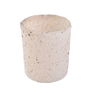 Sunny custom empty handmade candle cement vessel home decor