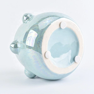 8oz 10oz Wholesales custom decorative candle ceramic jars