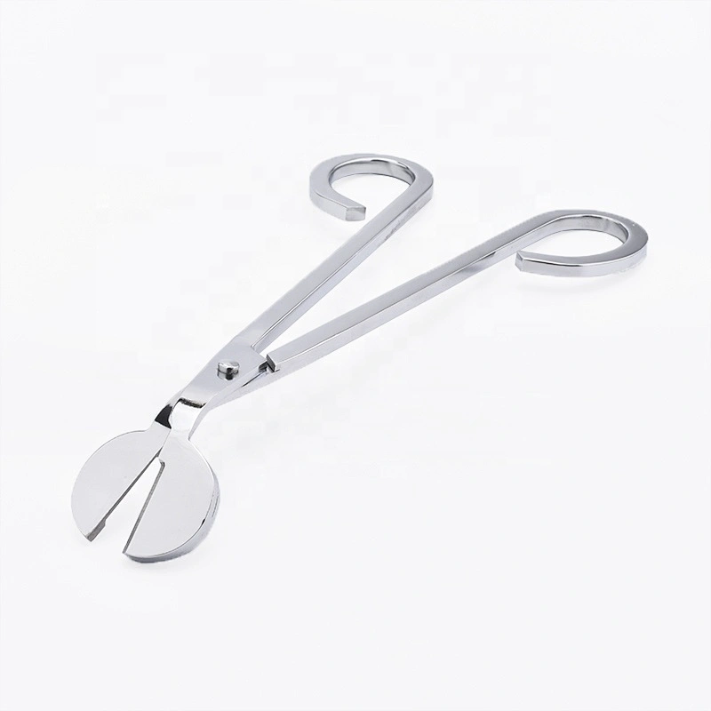 home decor silver stainless steel metal wick trimmer candle