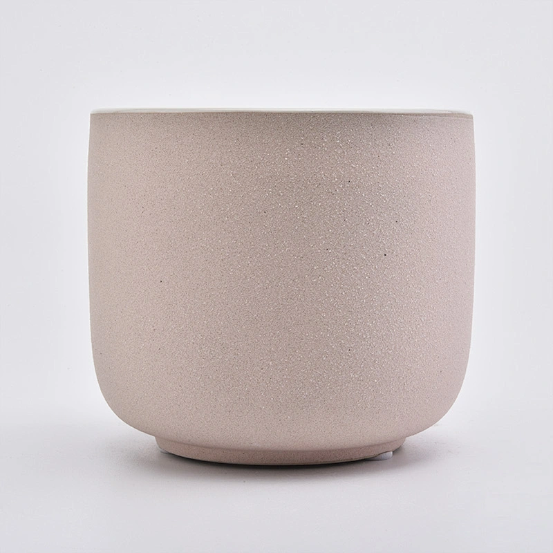 home decor color ceramic candle holder