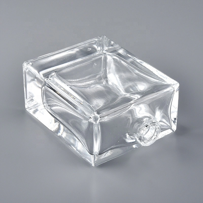 Clear 55Ml Perfume Bottle Glass Atomiser Bottles With Screw Version Spray Pump