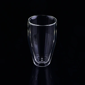 Hand Made Borosilicate 3.3 Double Wall Glass Cup