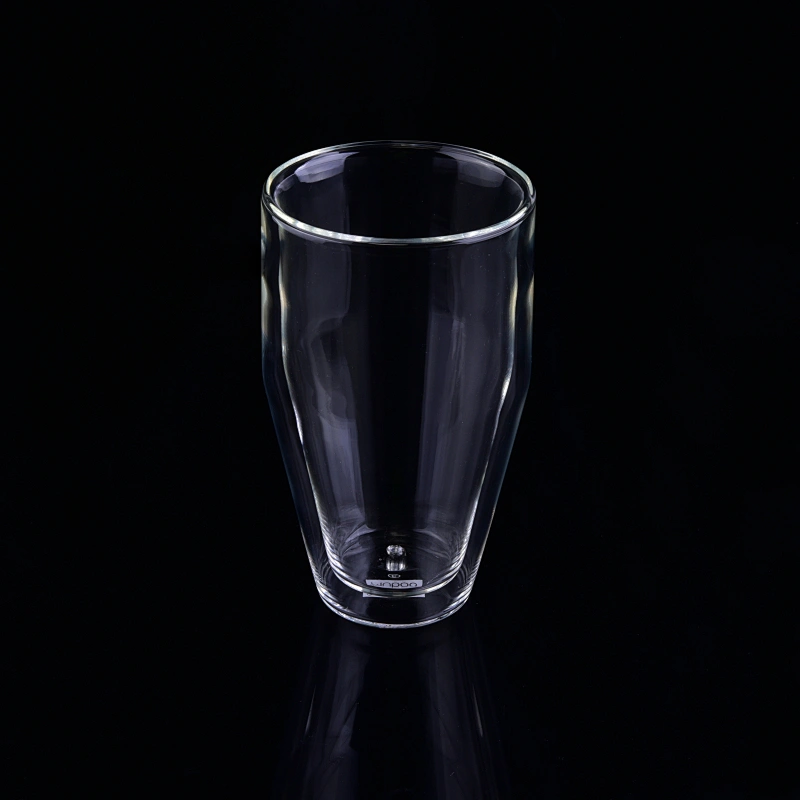 Hand Made Borosilicate 3.3 Double Wall Glass Cup