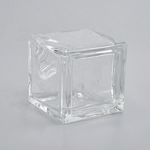 Sunny square empty reed diffuser glass bottles for home decor fragrance container