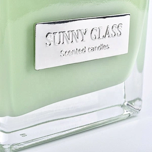 Wholesales luxury square scented colors glass diffuser bottles with wood cap