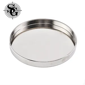 Sunny 89X10mm durable  pretty silver wood lid from China accept custom made