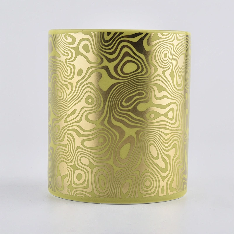 Hot Sale Custom Printing on 10oz Ceramic Candle Jar