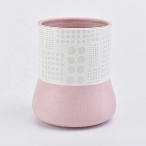 Matte empty candle jars for luxury candle making