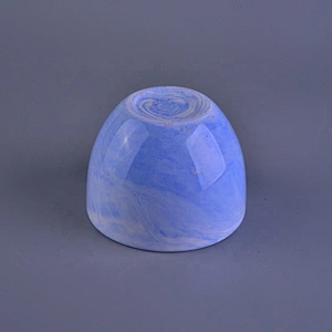 Personalized decorative mini hurricane ceramic candle holder