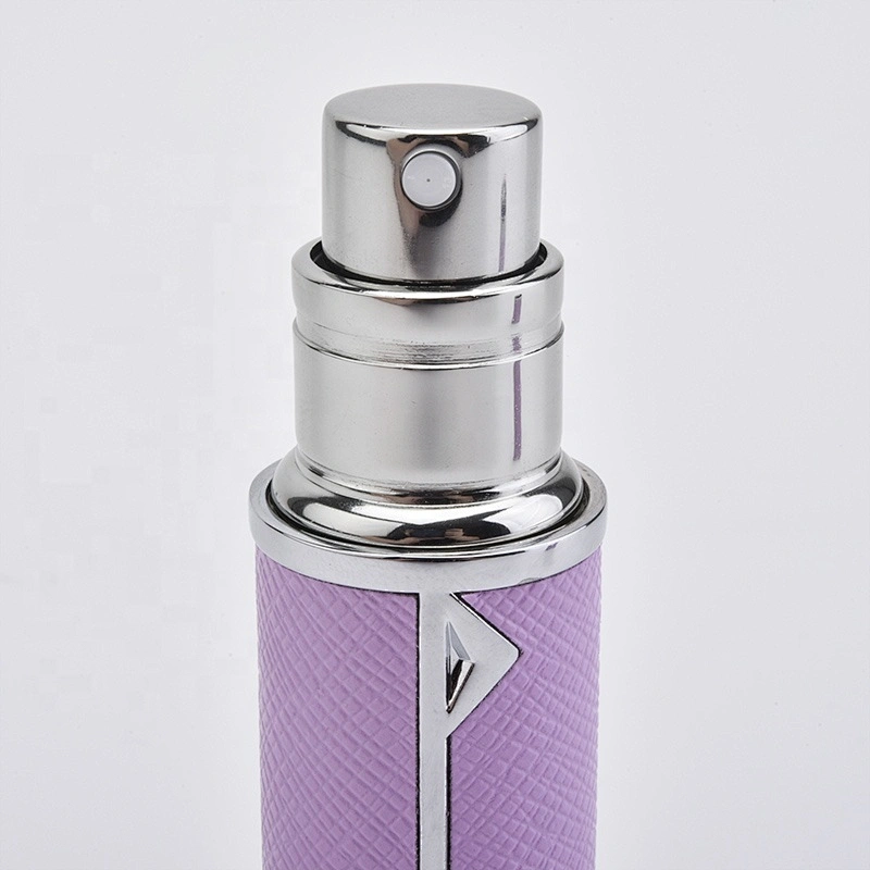 perfume spray bottle pump spray ztomier PU leather surface perfume bottle