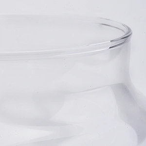 19oz wholesales high-white glass candles jar home decorations candle containers