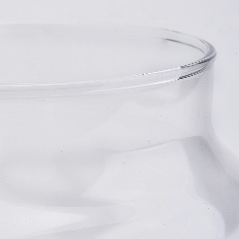 19oz wholesales high-white glass candles jar home decorations candle containers