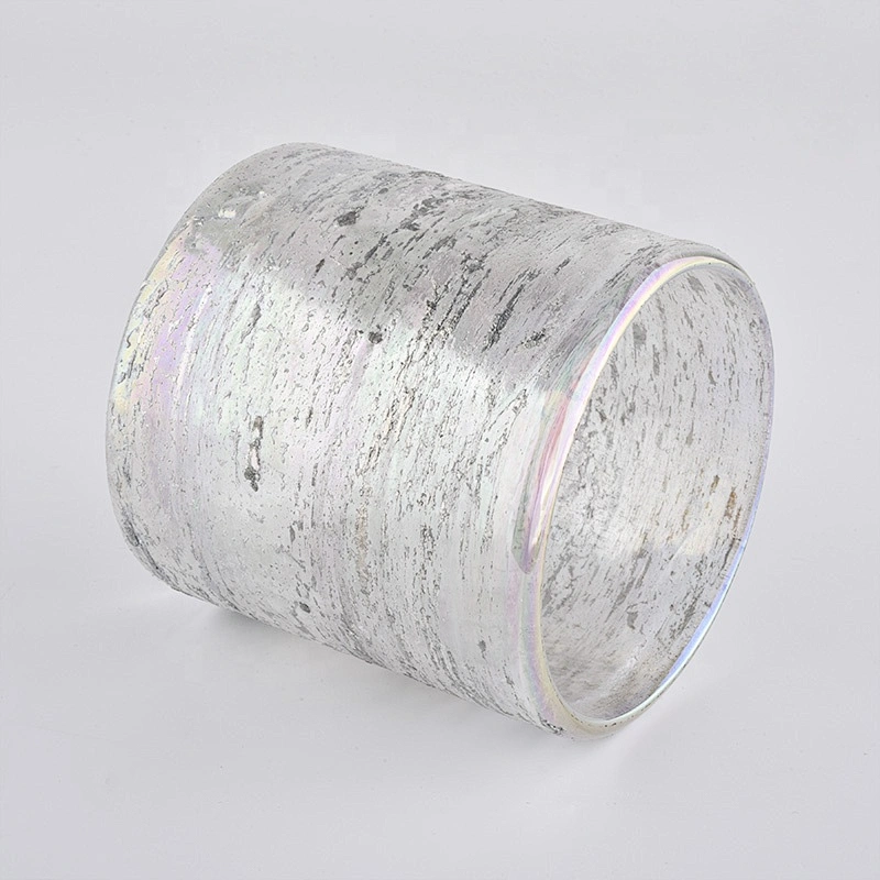 Sunny luxury customized white matte votive glass candle jar