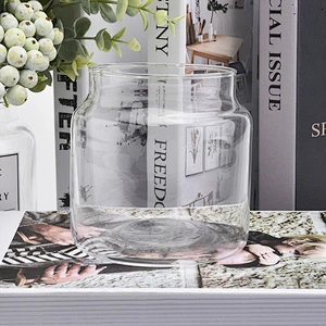19oz wholesales high-white glass candles jar home decorations candle containers