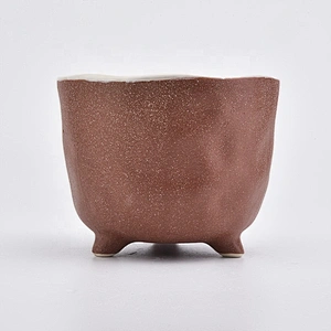 Tealight standing matte coloured candle jar custom