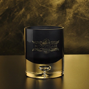 8oz 10oz Christmas crystal tealight glass candle holder