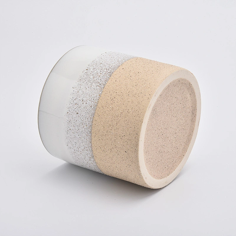 Three Color Candle Ceramic Vessel 620ml