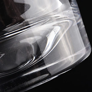 Thick Wall Crystal Glass Candle Jars