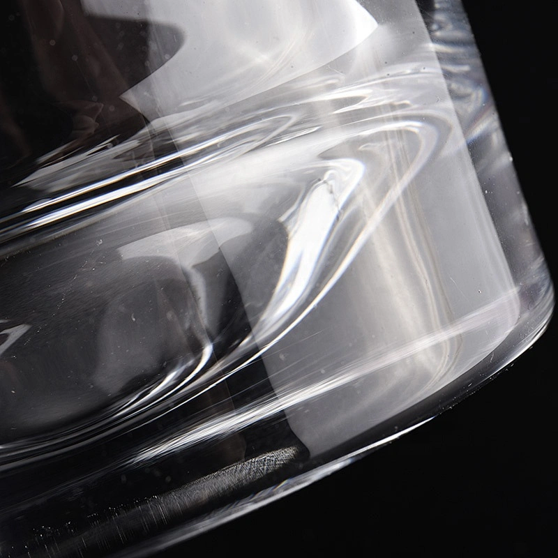 Thick Wall Crystal Glass Candle Jars