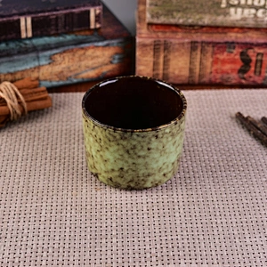 Wholesales empty colorful ceramic candle holder