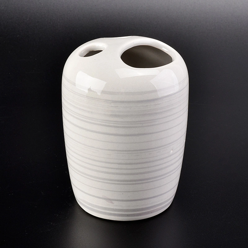 glazing ceramic glass bath accessories sets ceramic bottle toothbrush holder