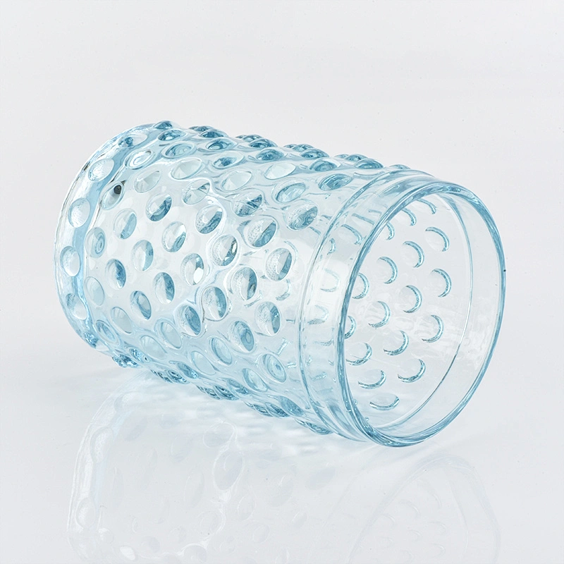 400ml spray sky blue glass bath accessories sets glass cup for bathroom