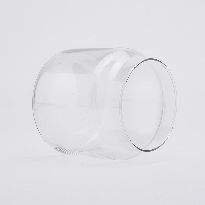 19oz wholesales high-white glass candles jar home decorations candle containers
