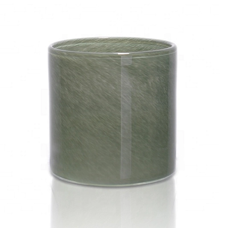 560ml High-end Straight Side Glass Candle Jar Empty