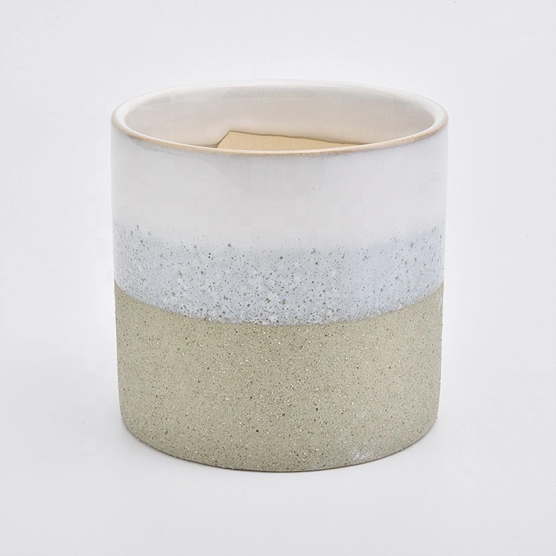 Custom 17oz Empty Ceramic Candle Vessels
