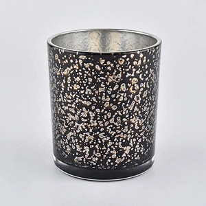 Recycled Unique Black 10OZ Glass Candle Jars Wholesale