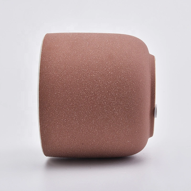 Christmas matte coloured candle jar unique
