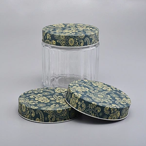 home decor metal candle container lid