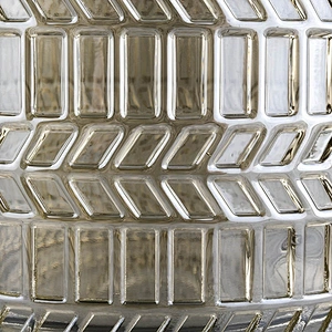 250ml crystal empty custom bulk glass candle jars with glass lid