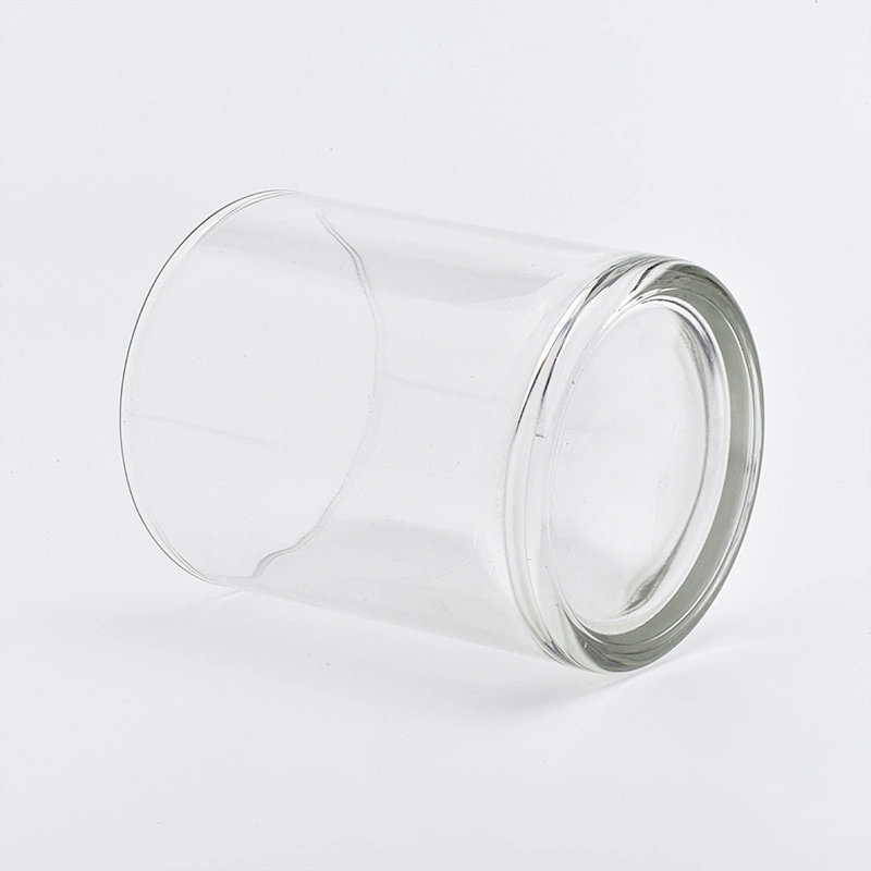 hot sales clear glass candle holders