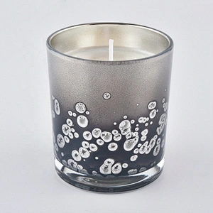 christmas glass votive candle holders