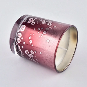 wedding decor mercury glass votives candle jar