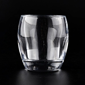 100ml Custom decorative empty crystal glass candle holder