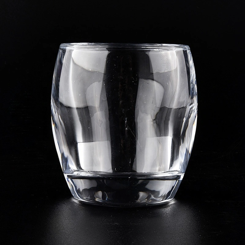 100ml Custom decorative empty crystal glass candle holder