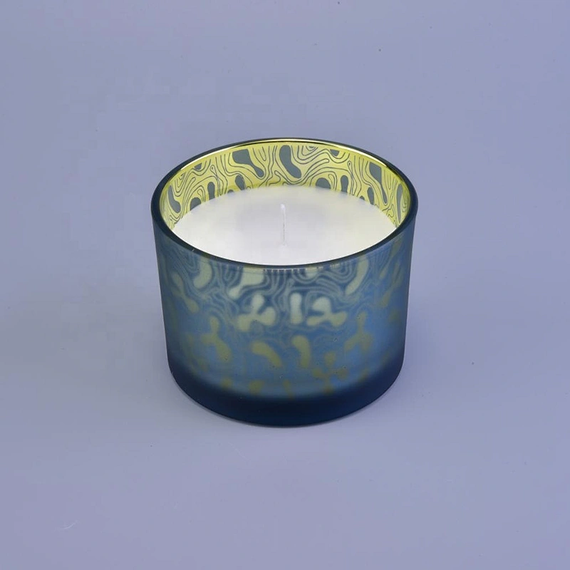 Sunny bulk matte custom tealight candle glass jar 10oz 20oz