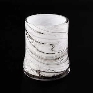 Unique Hand Blown Glass Candle Holders