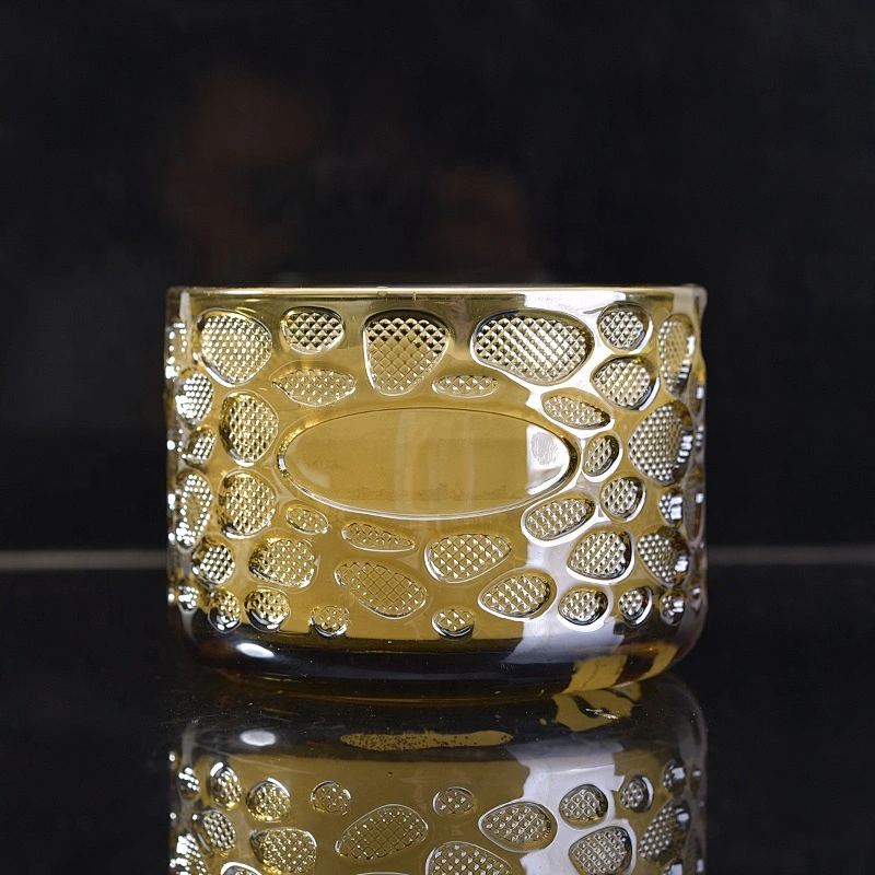 Sunny Patent design tea light scented glass candle holder