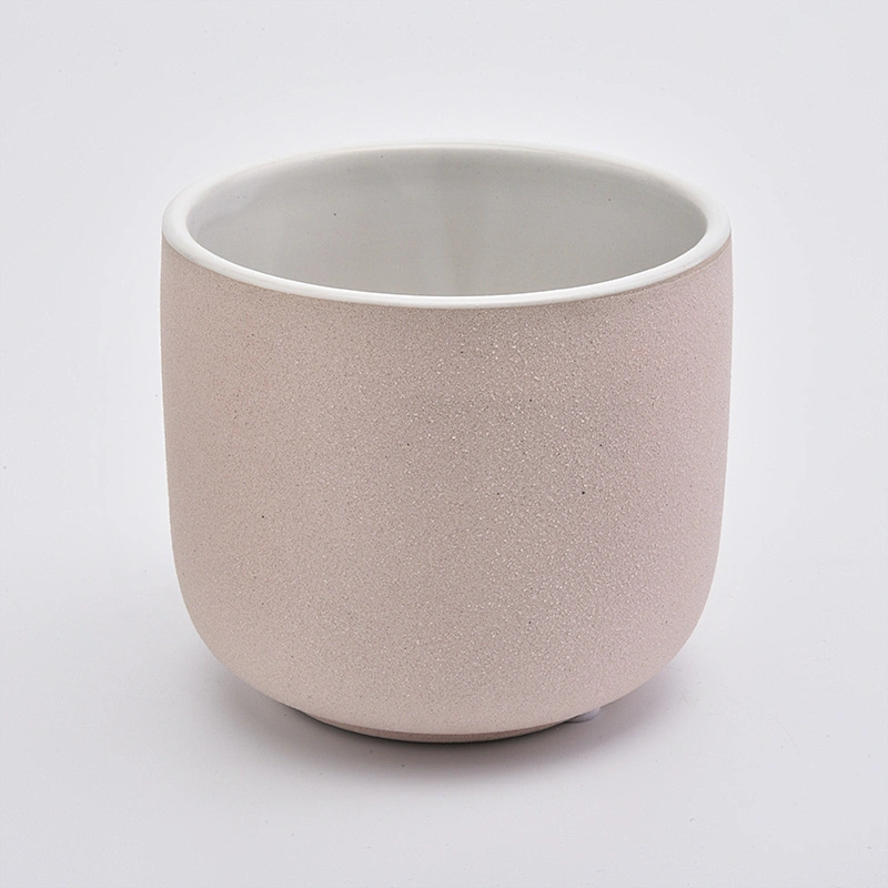 home decor color ceramic candle holder