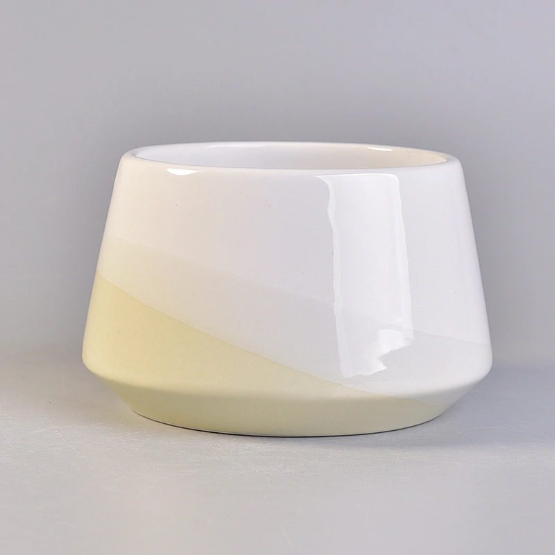 Luxury Home Decorative Large Ceramic Candle Vessels